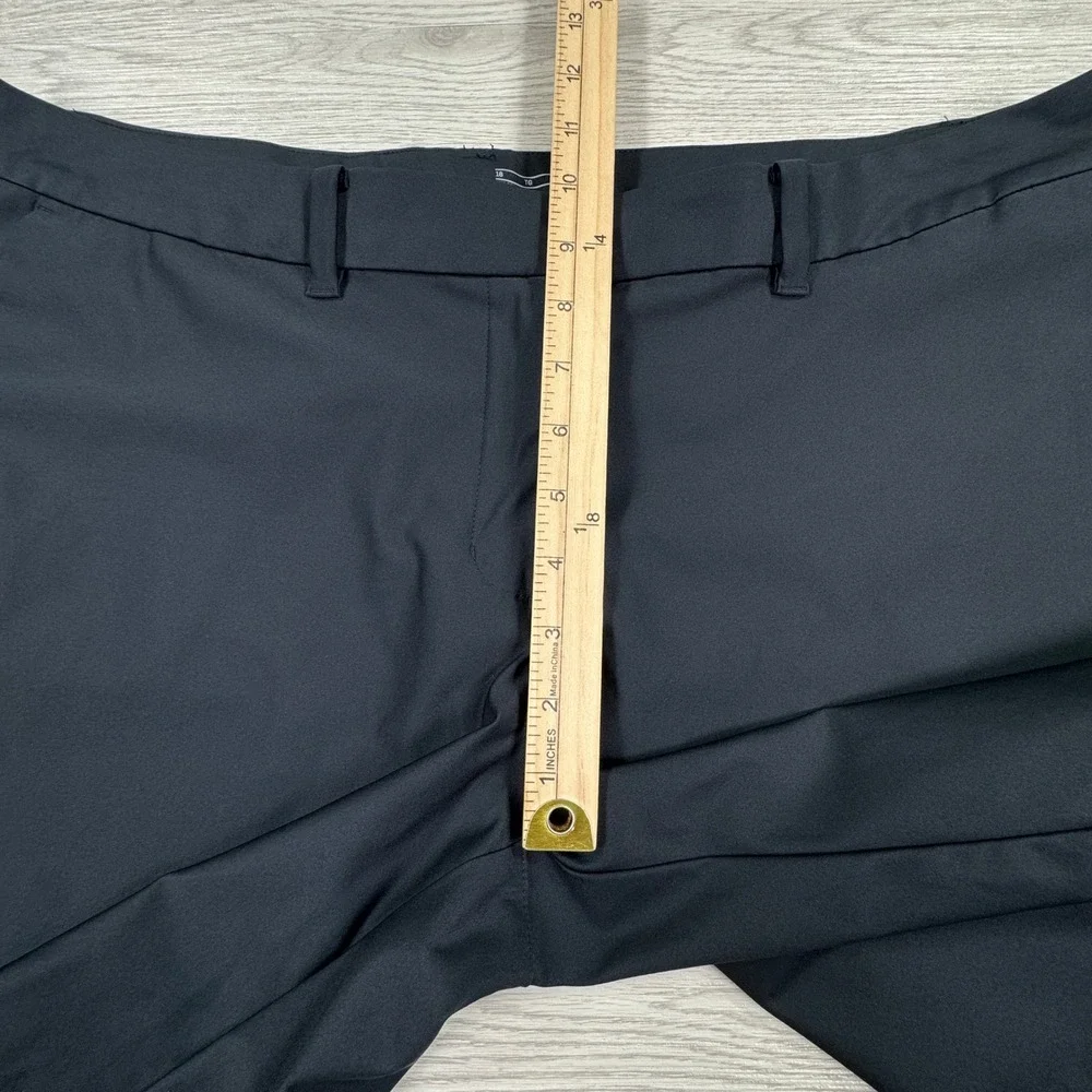 Nike Womens Shorts Dri-FIT Golf Performance Black Size 16 Lightweight Breathable